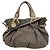 Céline Bolsa Celine Macadam em tela de nylon Marrom