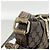 Céline Bolsa Celine Macadam em tela de nylon Marrom - vista 7