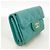 Cartera tri-fold Chanel Matelassé en Green Verde - vista 2
