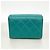 Cartera tri-fold Chanel Matelassé en Green Verde - vista 9