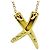 Autre Marque Collana Tiffany Kiss in oro giallo 18K D'oro - vista 3