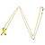 Autre Marque Collana Tiffany Kiss in oro giallo 18K D'oro - vista 7