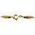 Autre Marque Tiffany & Co. Infinity Kreuz Halskette Golden - Ansicht 5