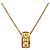 Bulgari Collana Bvlgari Parentesi in Oro Giallo 18K D'oro