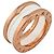 Bulgari Bvlgari B-zero.1 Ring aus weißer Keramik Pink