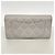 Cartera larga de piel de cordero gris de Chanel Castaño - vista 10