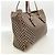 Céline Saco Tote Celine Macadam em lona de nylon Marrom - vista 2