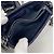 Chanel Boy Chain Schultertasche Marineblau - Ansicht 4
