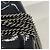 Chanel Boy Chain Schultertasche Marineblau - Ansicht 8