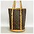 Bolso Tote Louis Vuitton Monogram Bucket GM Castaño - vista 10