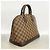 Borsa a mano Louis Vuitton Damier Alma N51131 Ebene Damier ebene - vista 2