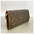 Louis Vuitton Monogram Pochette Twin GM Schultertasche Braun - Ansicht 2