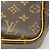 Borsa Louis Vuitton Monogram Deauville M47270 Marrone - vista 6