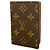 Louis Vuitton Monogram Organizer de Poche Card Case Marrone