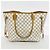 Bolso Tote Louis Vuitton Damier Azur Neverfull MM Blanco - vista 11
