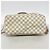 Bolso Tote Louis Vuitton Damier Azur Neverfull MM Blanco - vista 3