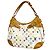 Louis Vuitton Monogram Multicolor Greta Schultertasche Weiß