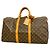Keepall Bolsa Boston Louis Vuitton Marrom