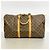Keepall Bolsa Boston Louis Vuitton Marrom - vista 12