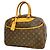 Louis Vuitton Monogram Deauville Handtasche Braun