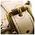 Borsa a mano Burberry in pelle beige - vista 14