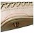 Borsa a mano Burberry in pelle beige - vista 7