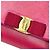 Pochette e borsa a tracolla in pelle rosa Salvatore Ferragamo - vista 10