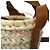 Chloé Handtasche aus Raffia und Leder in Braun - Ansicht 10