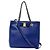 Borsa in pelle blu Salvatore Ferragamo
