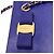 Borsa in pelle blu Salvatore Ferragamo - vista 11