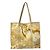 Borsa Tote in tela Salvatore Ferragamo Beige Arancione