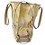 Borsa Tote in tela Salvatore Ferragamo Beige Arancione - vista 11