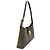 Gancini Borsa a tracolla in pelle kaki Salvatore Ferragamo Cachi - vista 4