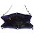 Borsa a tracolla Salvatore Ferragamo Porpora Blu navy - vista 6