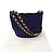 Borsa a tracolla Salvatore Ferragamo Porpora Blu navy - vista 8
