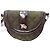 Borsa a tracolla Burberry in nylon kaki marrone Cachi - vista 7