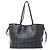 MCM Shopper aus beschichtetem Canvas Schwarz Mehrfarben - Ansicht 2
