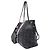 MCM Shopper aus beschichtetem Canvas Schwarz Mehrfarben - Ansicht 4