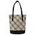 Burberry Shopper-Bag aus beigem Canvas - Ansicht 2