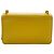 Bolso de hombro Coach de cuero amarillo - vista 3