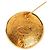 Spilla rotonda vintage Chanel 31 RUE CAMBON Cambon D'oro - vista 3