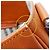Burberry Schultertasche aus Leder Orange - Ansicht 15