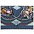Hermès Foulard Hermes Carre 45 CARRES VOLANTS Blu Multicolore - vista 6