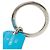 Louis Vuitton Keychain LV Signature Silvery Blue - view 3