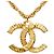 Timeless Collana a catena Chanel Vintage Coco Mark D'oro - vista 2