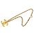 Timeless Collana a catena Chanel Vintage Coco Mark D'oro - vista 4