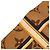 Lenço Bandeau Louis Vuitton Monogram Confidential Marrom - vista 2
