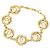 Bracciale a catena vintage Chanel Coco Mark D'oro