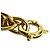 Bracciale a catena vintage Chanel Coco Mark D'oro - vista 4