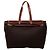Hermès Saco Tote Hermes Herbag Cabas MM Marrom